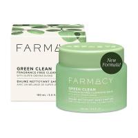 ราคา Farmacy Makeup Remover Cleansing Balm Bundle Green Clean Waterproof Makeup Remover Oil Based Cleanser Gentle Exfoliating Double Cleanser Melts From Balm to Milky Lather 50 (126206067267)