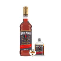 ราคา ของแท้ Captain Morgan Dark Rum รัมสำหรับทำขนม มีแบ่งขาย 100 ml จากขวดใหญ่และแบบขวดแพ๊คเกจ 750 ml (25121723182)