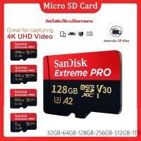 ราคา SanDisk Extreme Pro Micro SD Card 5K SDXC 32GB 64GB 128GB 200 90MB s SDSQXCD เมมโมรี่ Gopro Drone (25764305127)