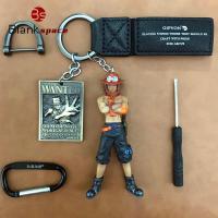 ราคา พวงกุญแจพวงกุญแจห้อยกระเป๋ารูปพวงกุญแจของขวัญวันเกิดตัวละครอะนิเมะเรื่องวันพีชญี่ปุ่น BLANKSPACE (20629141365)