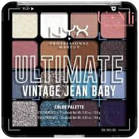 ราคา พาเลทเครื่องสำอางสำหรับมืออาชีพ16อายแชโดว์เฉดสี NYX ใหม่ (25112359378)