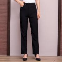 ราคา Dikaixi กางเกงทำงานฤดูร้อนสำหรับผู้หญิง แบบบางเบา กางเกงสแล็คสีดำทรงตรง ใส่ได้ในที่ทำงาน (126302882192)