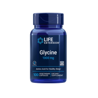 ราคา Life Extension Glycine 1000 mg 100 แคปซูลมังสวิรัติ (22939936882)