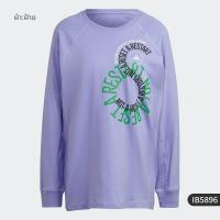 ราคา adidas เสื้อยืดแขนยาวทรงหลวมพิมพ์ลายสำหรับทุกเพศ (26243434342)