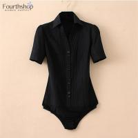 ราคา ชุดบอดี้สูทหรูหราสำหรับผู้หญิงเสื้อเชิ้ตสีขาวแขนยาวเสื้อแฟชั่น Bodycon เสื้อเบลาส์เสื้อผ้าผู้หญิงเสื้อทำงานสาวออฟฟิศปี2023 (10750585587)