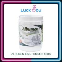 ราคา Albumen 400g Albumin ผงโปรตีนไข่ขาว โปรตีนสำหรับผู้ป่วย โรคไต มะเร็ง ผู้ป่วยติดเตียง กินข้าวได้น้อย ผอม (23389879048)