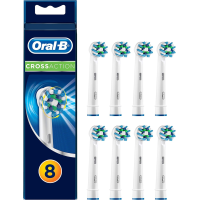 ราคา Oral B Electric Toothbrush Replacement Heads Cross Action Refill 4 8 10 Count (25589769742)