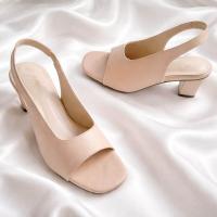 ราคา รองเท้าคัทชู ส้นสูง 2 5 นิ้ว ไซส์ใหญ่ 41 45 Bigsize แบบรัดส้น เปิดหน้าหลัง ส้นสูง มาใหม่คะ (24605632418)