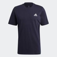 ราคา adidas ไลฟ์สไตล์ เสื้อยืด Essentials Embroidered Small Logo ผู้ชาย สีน้ำเงิน GK9649 (22434659579)