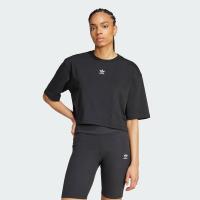 ราคา adidas ไลฟ์สไตล์ เสื้อครอป Essentials ผู้หญิง สีดำ IW5706 (23373821453)