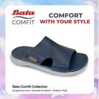 ราคา Bata บาจา Comfit รองเท้าแตะเพื่อสุขภาพแบบสวม สำหรับผู้ชาย สีน้ำเงิน รหัส 8019142 (23918610696)