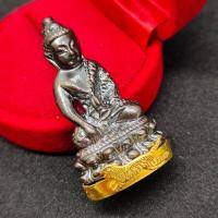 ราคา พระกริ่งจักรพรรดิ์ หลวงพ่อสุด วัดกาหลง เนื้อนวโลหะ 4ซม ใต้ฐานหุ้มทองเหลือง ประทับยันต์ตะกร้อมหาพิรอด สุดยอดพระกริ่งปฐมกาล (13175392720)