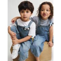 ราคา Pomelo ชุดเอี๊ยมยีนส์เด็ก Kids Denim Overalls (126745521233)
