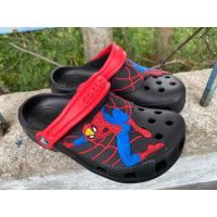 ราคา รองเท้าเด็กชาย Crocs ลาย Spiderman C8 J3 มี 3 สีให้เลือก รองเท้าเบาและนี่มใส่สบาย ใช้ดี ใช้ทนทาน (8766305507)