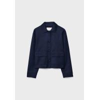 ราคา STRADIVARIUS เสื้อแจ็คเก็ตหนังกลับ คอปก แขนยาว FAUX SUEDE JACKET WITH POCKETS B0901 (126525497183)