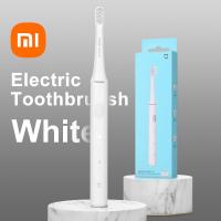 ราคา Xiaomi แปรงสีฟันไฟฟ้า Mi Home Sonic Electric Toothbrush T100 USB ชาร์จ IPX7กันน้ำสำหรับแปรงสีฟันหัว (23409783989)