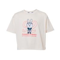 ราคา Skechers สเก็ตเชอร์ส เสื้อยืดแขนสั้นเด็กผู้หญิง Girls Comfort Athletic Short Sleeve Tee SL424G664 OW02 (23680848162)