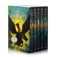 ราคา 5 เล่ม ชุด Percy Jackson The Olympians 1 2 หนังสือนวนิยายต้นฉบับภาษาอังกฤษ ภาษาอังกฤษชุดหนังสือเด็ก การอ่าน นวนิยายบทภาษาอังกฤษสำหรับวัยรุ่น (16579717978)