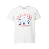 ราคา Skechers สเก็ตเชอร์ส เสื้อยืดแขนสั้นเด็กผู้หญิง Girls Comfort Athletic Short Sleeve Tee SL424G663 OW02 (23680316986)
