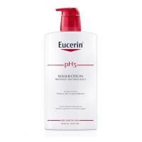 ราคา Eucerin pH5 WASHLOTION Skin Protection ยูเซอรีน พีเอช 5 วอช โลชั่น ครีมอาบน้ำ สำหรับผิวแห้ง 1000ml (690394796)
