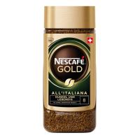 ราคา Nescafe Gold ALL ITALIANA Swiss Imported เนสกาแฟ โกลด์ ออล อิตาเลียน่า กาแฟนำเข้าจากสวิส 200g (308757574)