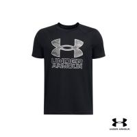 ราคา Under Armour เสื้อแขนสั้น UA Tech Hybrid Print สำหรับเด็กผู้ชาย (22846621149)