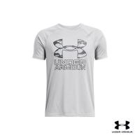 ราคา Under Armour เสื้อแขนสั้น UA Tech Hybrid Print สำหรับเด็กผู้ชาย (22846621153)