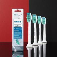 ราคา Official Authentic Philips Sonicare C1 Replacement Toothbrush Heads Hx6014 63 White Pack of 3 5 (25430914078)
