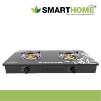 ราคา SMARTHOME เตาแก๊สหน้ากระจกหัวคู่ รุ่น SM GA2H 06 (7854858631)