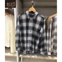 ราคา UNIQLO เสื้อแขนยาวเสื้อผู้หญิงเสื้อเชิ้ตลายสก๊อตขนนุ่มเสื้อปรับอากาศของแท้จากญี่ปุ่น463483 462747เสื้อแจ็กเก็ตบางสไตล์ญี่ปุ่น (21138082457)
