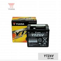 ราคา แบตมอไซค์ แบตมอเตอร์ไซค์ แบตเตอรี่ มอเตอร์ไซค์ แบตเตอรี่รถมอเตอร์ไซค์ YUASA แบบแห้ง รุ่น YTZ6V 12V 6Ah (100139335)