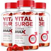 ราคา 3 Pack Vital Surge Vital Surge for Men Gummies Vital Vita Surge Max Maximum Strength 1050 MG VitalSurge Supplement Support Gummy Advanced Formula Premium Vitamin Gummies 18 (26295985060)