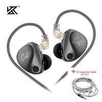 ราคา KZ Castor In Ear HiFi Earphone 2 Dynamic High end Tunable balanced armature Earphones Monitor Headphone Cancelling Earbuds (22805349267)