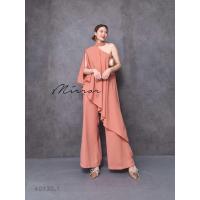 ราคา Mirrorsister 40130 1 เซ็ทเสื้อตัวเก๋ ชุดเซ็ตกางเกงขายาว ชุดปาดไหล่ ออกงาน ทำงาน เรียบหรู (21408736573)