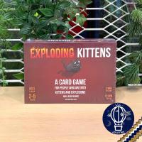 ราคา ของแท้ สินค้าขายดี พร้อมส่ง Exploding Kittens แมว เหมียวระเบิด ENG Red Black หรือ ภาษาไทย แบบสำหรับ2ผู้เล่น Insert Organizer ห่อของขวัญฟรี Boardgame บอร์ดเกม (23902374142)