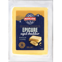 ราคา Food for you เมนแลนด์เอพพิเคียวร์เชดด้าชีส 200กรัม Mainland Epicure Aged Cheddar Cheese New Zealand s (17527578987)