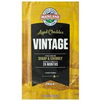 ราคา More than food Mainland Vintage Cheese 250g Product of New Zealand (15699231945)