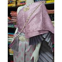 ราคา ชุดไทยทูโทน ชุดไทยไหมเฟื้องฟ้า ชุดไทยหน้านางชายพัด ไม่รวมเครื่องประดับ (24911795840)