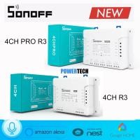 ราคา SONOFF 4CH R3 หรือ 4CH PRO R3 4 ช่อง อัจฉริยะไร้สายโมดูลสวิทช์ (3559986291)