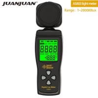ราคา AS803 เครื่องวัดแสงดิจิตอล Luxmeter เครื่องวัดแสง Lux Meter เครื่องวัดแสง UV เครื่องวัดรังสี UV เครื่องวัดความสว่าง LCD เครื่องวัดแสง เครื่องทดสอบความสว่าง (24785202533)