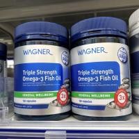 ราคา Wagner Triple Strength Omega 3 Fish Oil 150 Capsules น้ำมันปลา EXP 2028 (126568349808)