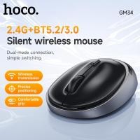 ราคา Hoco GM34โหมดสองโหมดคอมพิวเตอร์แล็ปท็อปเมาส์สำหรับเครื่องพีซีไร้สาย2 4G บลูทูธ 3 0 5 2 1600 DPI เมาส์คอมพิวเตอร์ออฟฟิศ (22493975045)