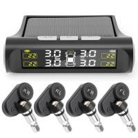 ราคา เครื่องวัดความดันยางรถยนต์4 6ล้อ TPMS เครื่องวัดความดันลมยางสัญญาณเตือนความดันลมยางชาร์จพลังงานแสงอาทิตย์พร้อมเซ็นเซอร์4ตัวสำหรับรถยนต์ที่เหมาะสมรถตู้รถบรรทุกรุ่นที่ส่องสว่าง (24476684716)