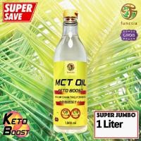 ราคา functia MCT Oil Keto Boost 1000ml 1L C8 C10 Ketogenic Diet น้ำมันเอ็มซีทีออยล์ ขนาด 1000ml 1L อุดมไปด้วย C8 และ C10 เหมาะสำหรับผู้ที่ทานคีโตและดูแลสุขภาพ (4441462883)