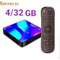 ราคา X88 Pro 10 Android 10 0 TV Box Rockchip RK3318 2 4G 5G Wifi Smart TV Box 4GB 32GB (126205155767)