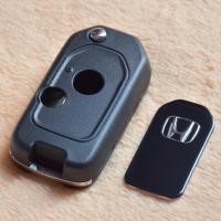 ราคา มาใหม่ ไม่ต้องหมุนก้าน กรอบกุญแจพับฮอนด้า Honda แบบพับ Jazz 2008 2013 City 2008 2013 Brio Amaze Civic CRV พร้อมโลโก้ H (103130769)