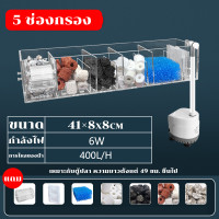 ราคา กรองแขวนแบบใส กรองบนตู้ปลา สะอาดมากขึ้น กรองบน ตู้ปลา อุปกรณ์ครบพร้อมใช้งาน กรองแขวน (25452520485)