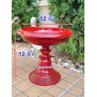 ราคา ขันโตก พาน พานบายศรี พานดอกไม้ พานไม้สีแดง พานเจ้านางสีแดง สินค้าพร้อมจัดส่งทุกขนาด ส่งเร็ว ส่งไว (21402842516)