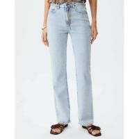 ราคา STRADIVARIUS กางเกงยีนส์ทรงขาตรง เอวสูง D98 STRAIGHT LEG JEANS A2105 (26431726727)