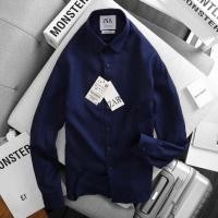 ราคา Zara man เสื้อแขนยาวคอปก เสื้อเชิ้ตสำหรับผู้ชายมีหลายๆสีให้เลือกจร้าาไซส์S XXL ผ้าดีสวยใส่สบาย100 (20405669322)